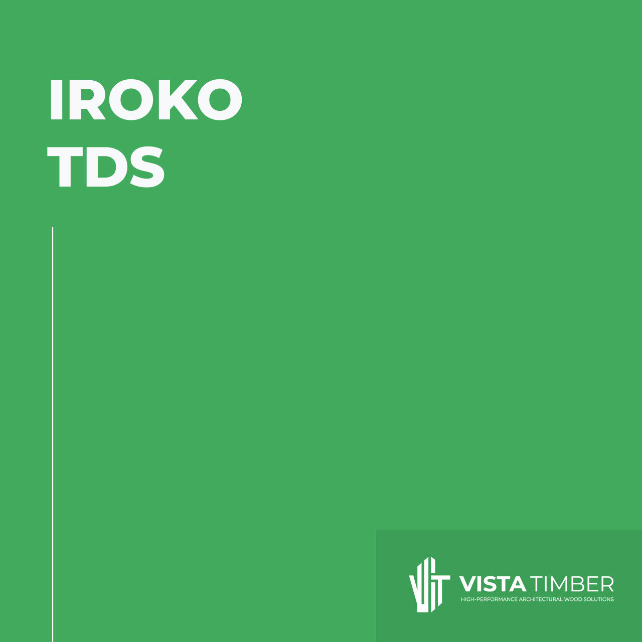iroko tds