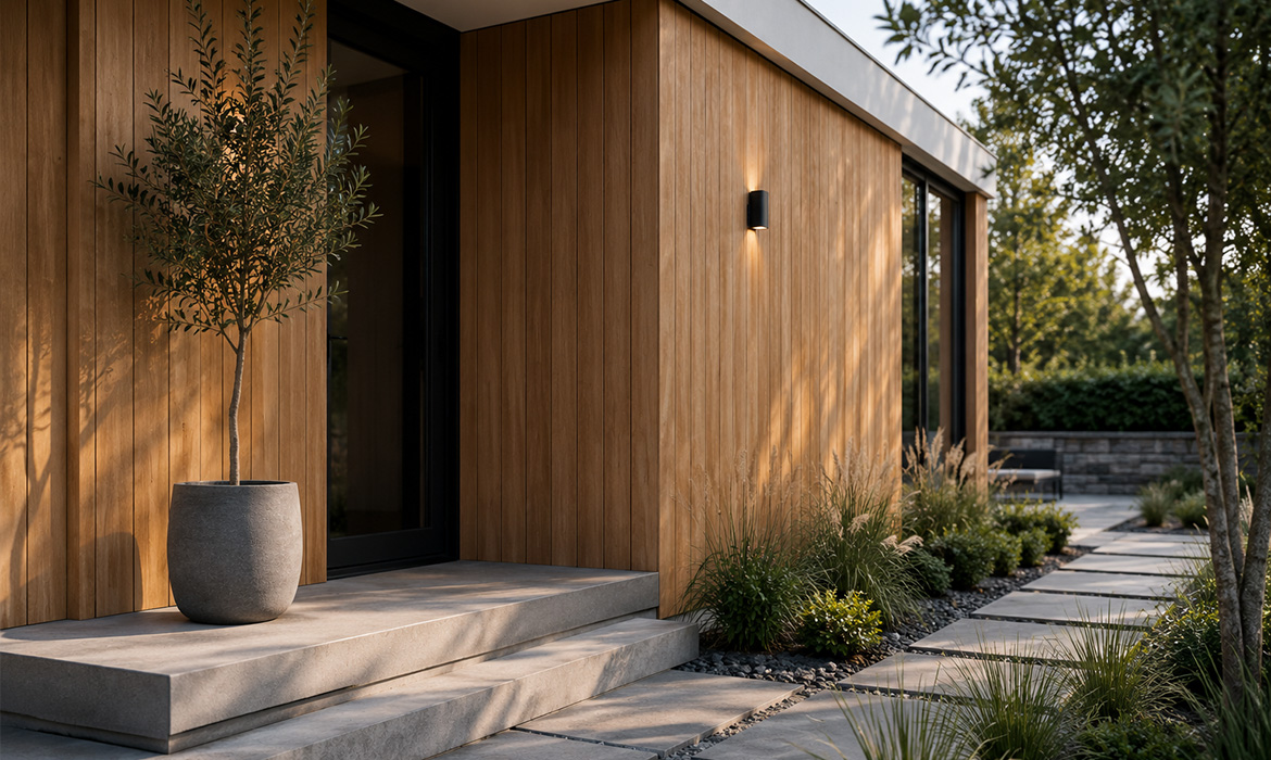 thermowood poplar cladding