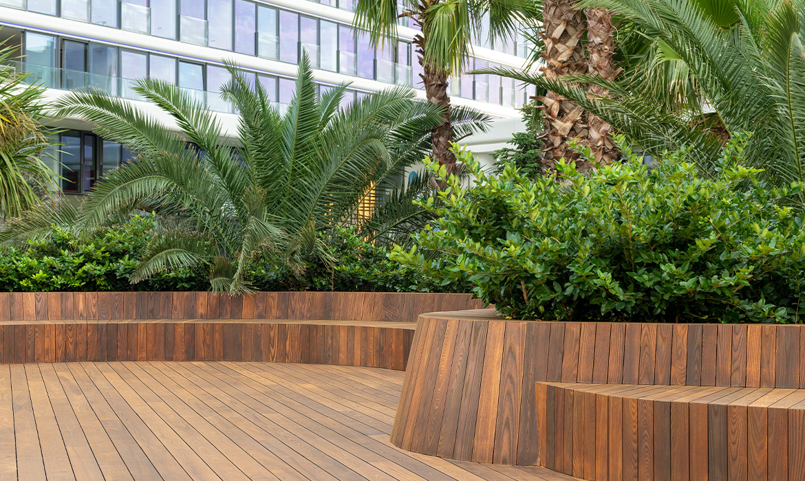 thermowood ash decking