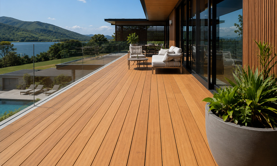 hardwood garapa decking